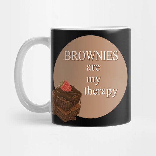 Brownies Are My Therapy by Digivalk